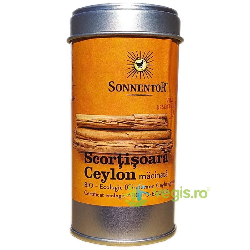 Solnita Condiment Scortisoara Ceylon Macinata Ecologica/Bio 40g SONNENTOR — preț și oferte