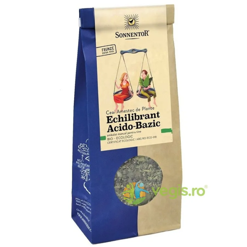 Ceai Amestec de Plante Echilibrant Acido-Bazic Ecologic/Bio 50g SONNENTOR — preț și oferte