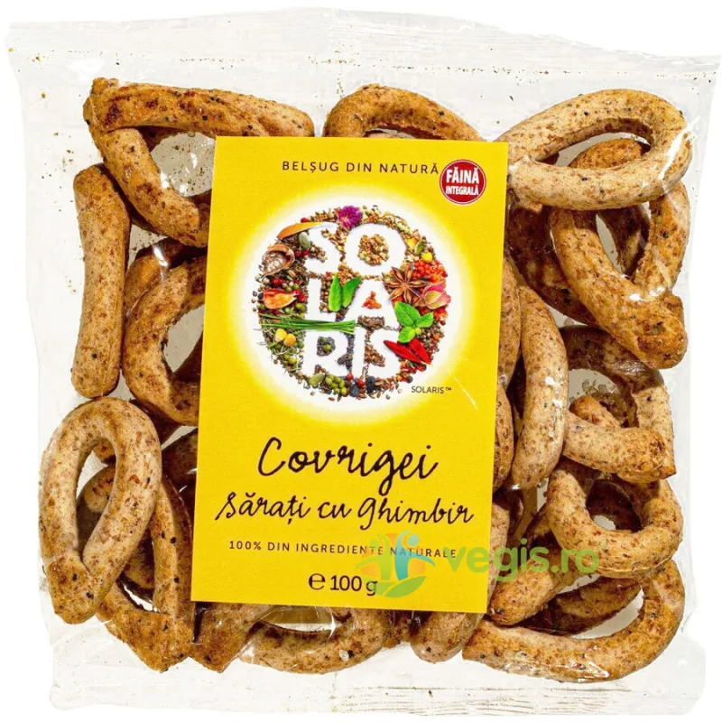 Covrigei Sarati cu Ghimbir 100g SOLARIS — preț și oferte