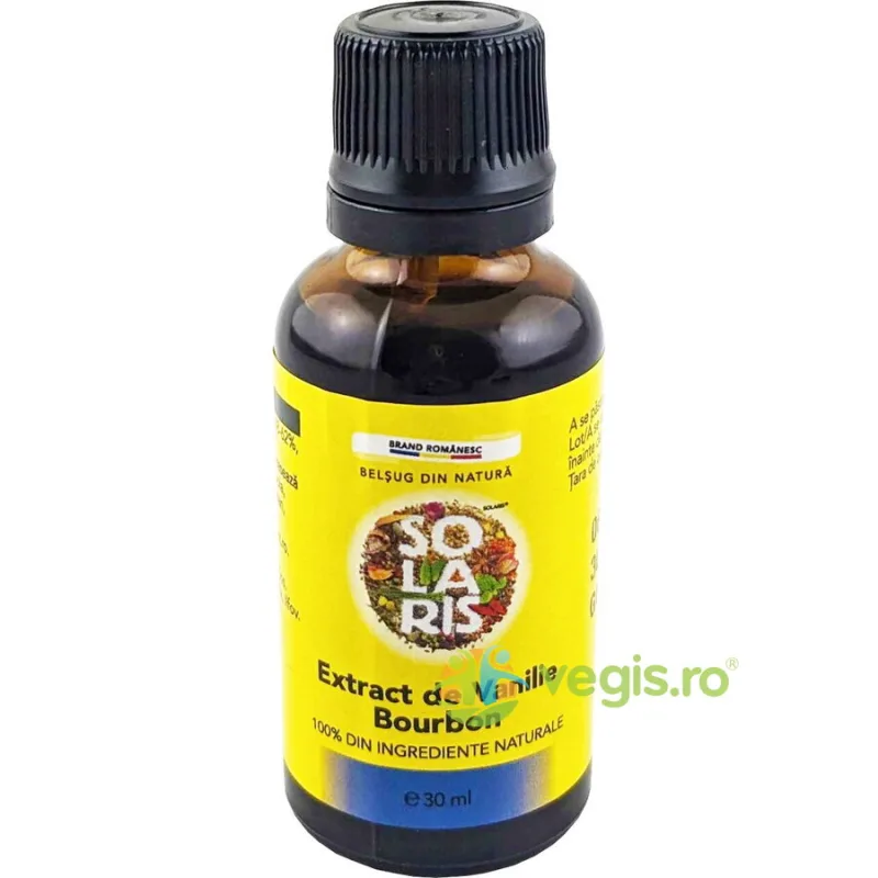 Extract de Vanilie Bourbon 30ml SOLARIS — preț și oferte