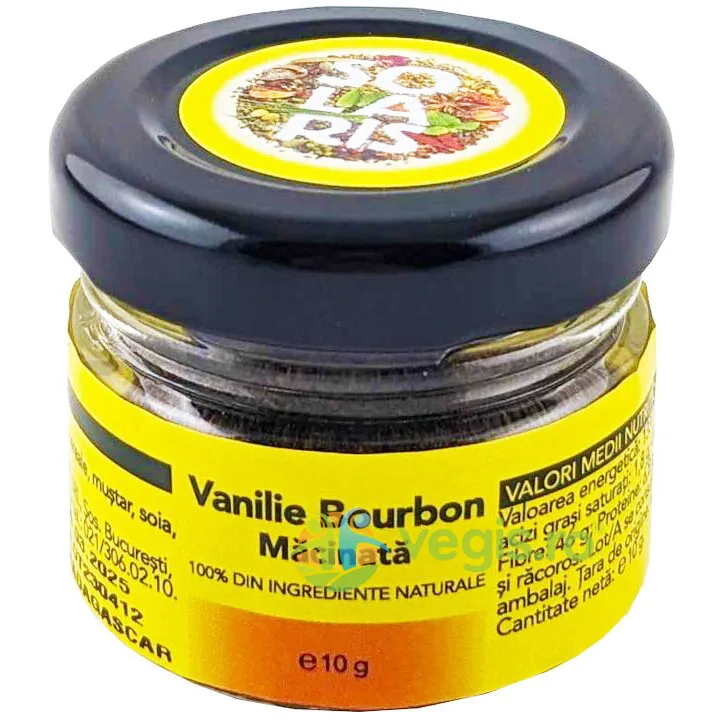 Vanilie Bourbon Macinata 10g SOLARIS — preț și oferte