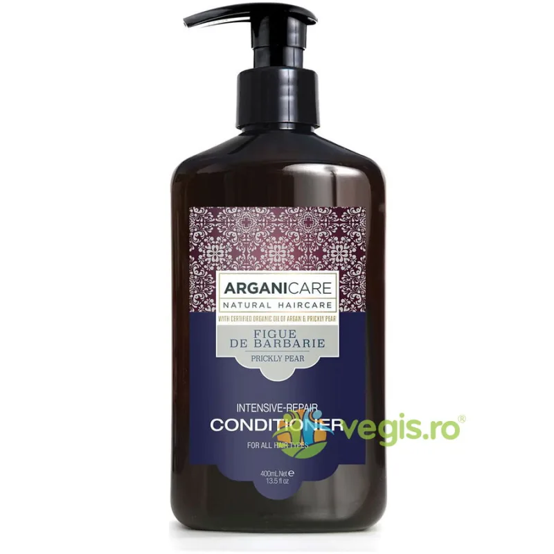 Balsam Reparator Intensiv pentru Toate Tipurile de Par cu Ulei de Fruct de Cactus 400ml ARGANICARE — preț și oferte
