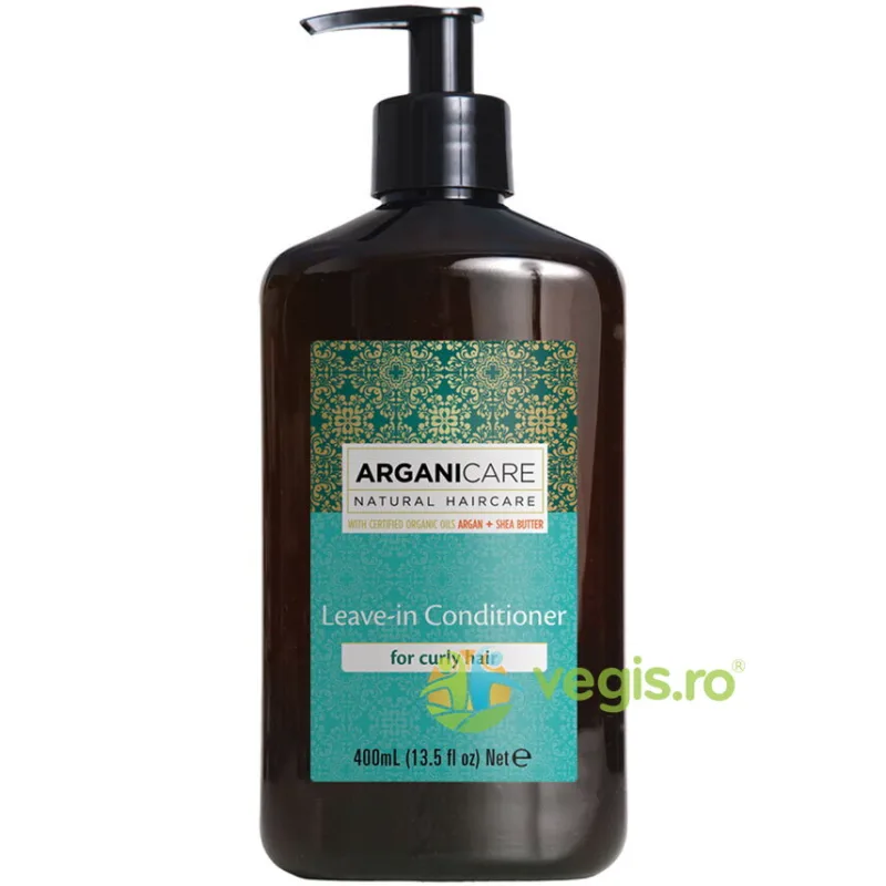 Balsam fara Clatire Hidratant pentru Par Cret cu Ulei de Argan 400ml ARGANICARE — preț și oferte