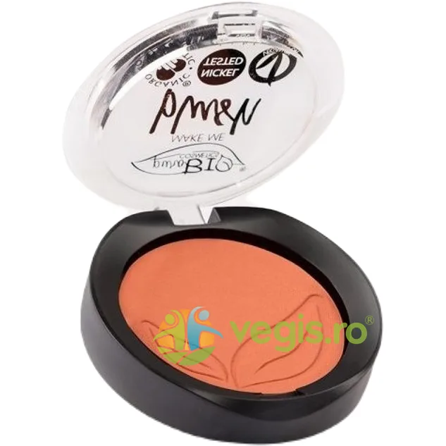 Fard de Obraz (Blush) n.04 - Matt Brick Ecologic/Bio 3.5g PUROBIO COSMETICS — preț și oferte