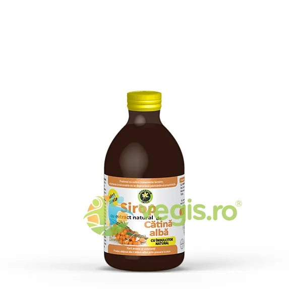 Sirop de Catina Alba cu Indulcitor Natural Stevie 250ml Hypericum — preț și oferte