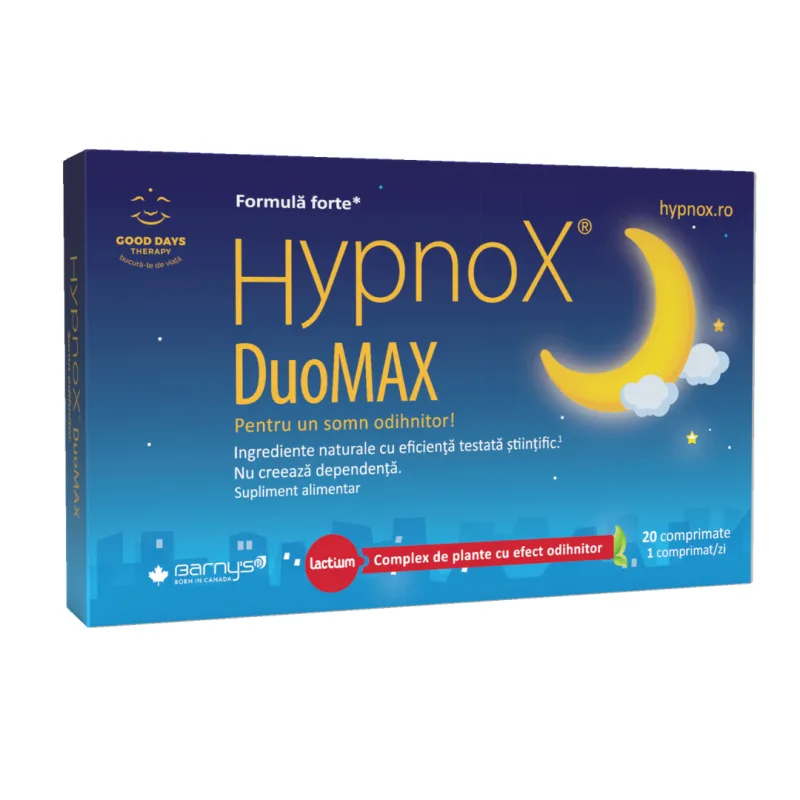 Hypnox DuoMax, 20 comprimate, Good Days Therapy — preț și oferte