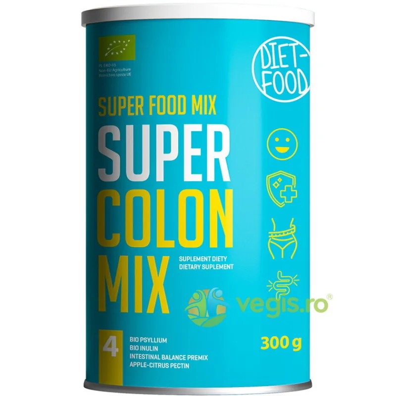 Super Colon Mix Ecologic/Bio 300g DIET FOOD — preț și oferte