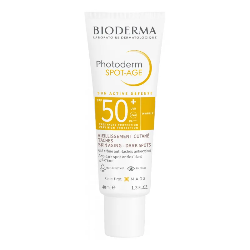 Gel crema Photoderm Spot-Age, SPF 50+, 40 ml, Bioderma — preț și oferte
