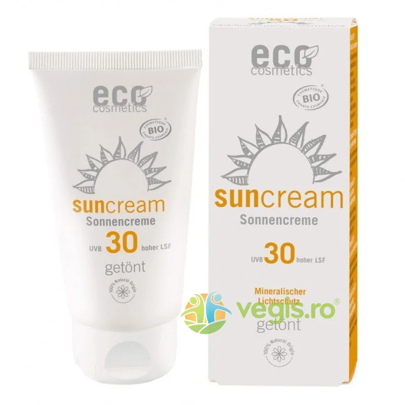 Crema cu Protectie Solara Inalta SPF 30 Nuantata Ecologica/Bio 75ml — preț și oferte