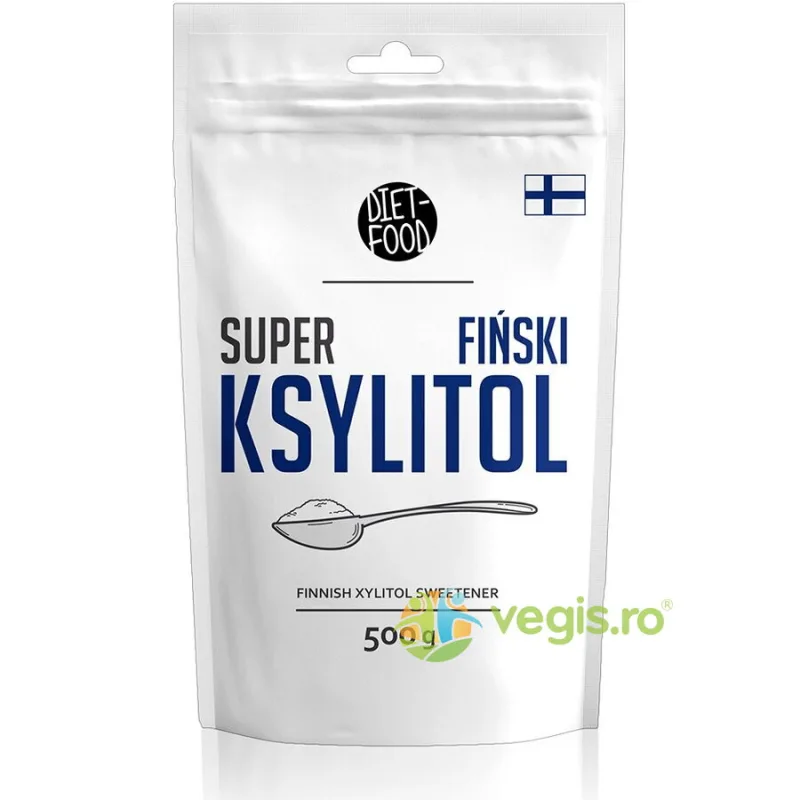 Xilitol Finlanda - Indulcitor Natural 500g DIET FOOD — preț și oferte