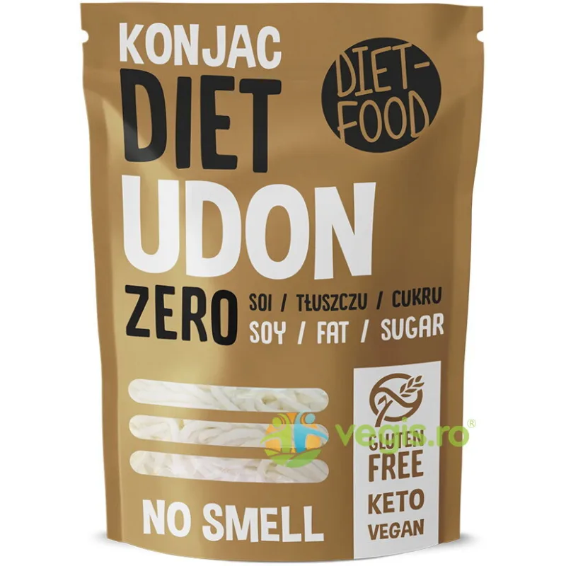 Paste din Konjac Shirataki Udon fara Gluten 200g DIET FOOD — preț și oferte