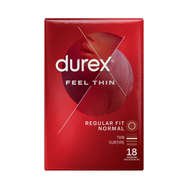 Prezervative Feel thin, 18 bucati, Durex — preț și oferte
