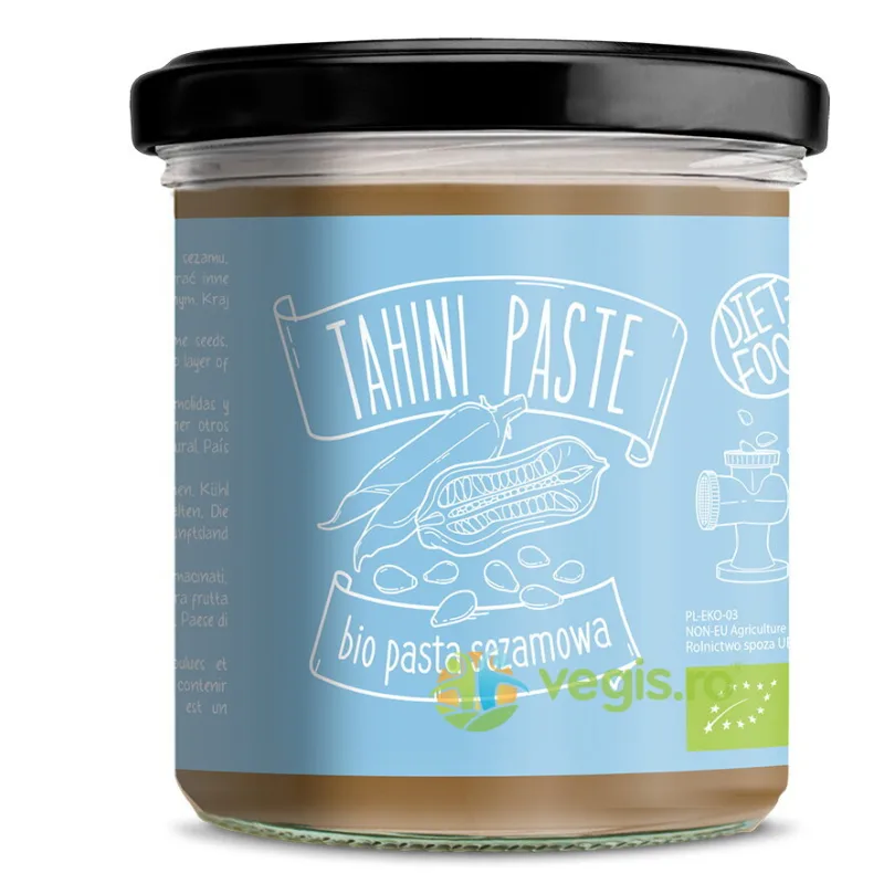 Pasta de Tahini Ecologica/Bio 300g DIET FOOD — preț și oferte