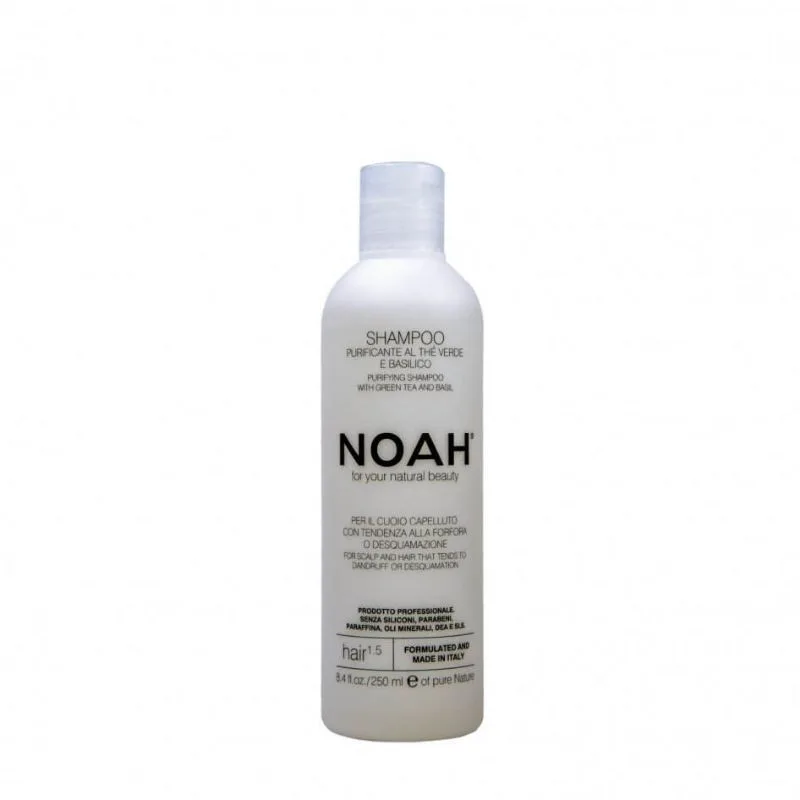 Noah Sampon natural purifiant cu ceai verde pentru par cu matreata (1.5), 250 ml — preț și oferte