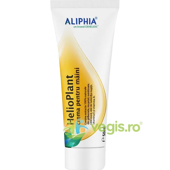 Crema de Maini cu Galbenele, Musetel si Vitaminele A si E Helioplant 50ml — preț și oferte
