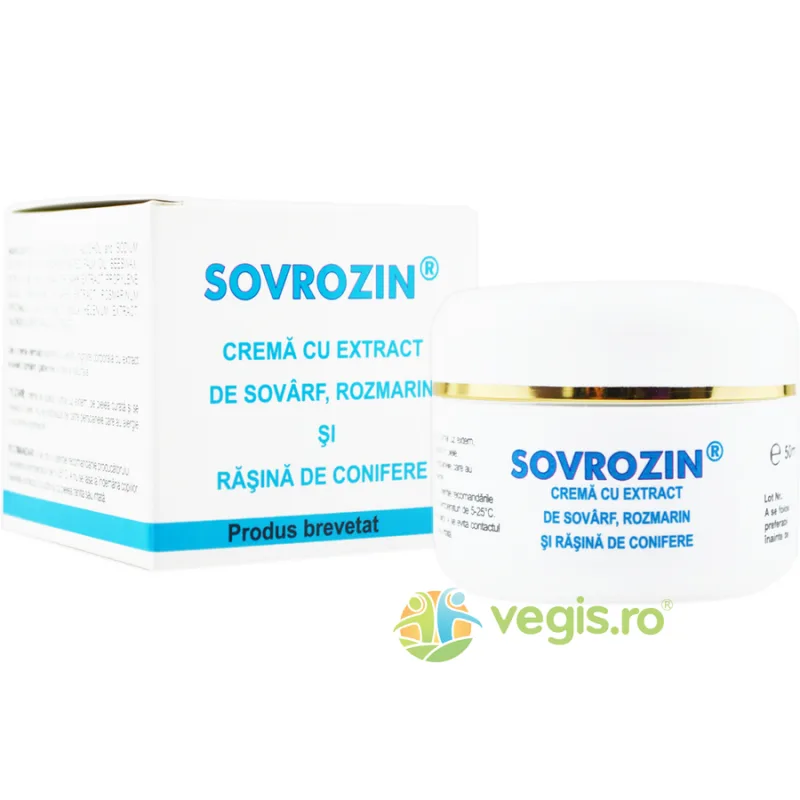 Crema cu Extract de Sovarf, Rozmarin si Conifere Sovrozin 50ml — preț și oferte
