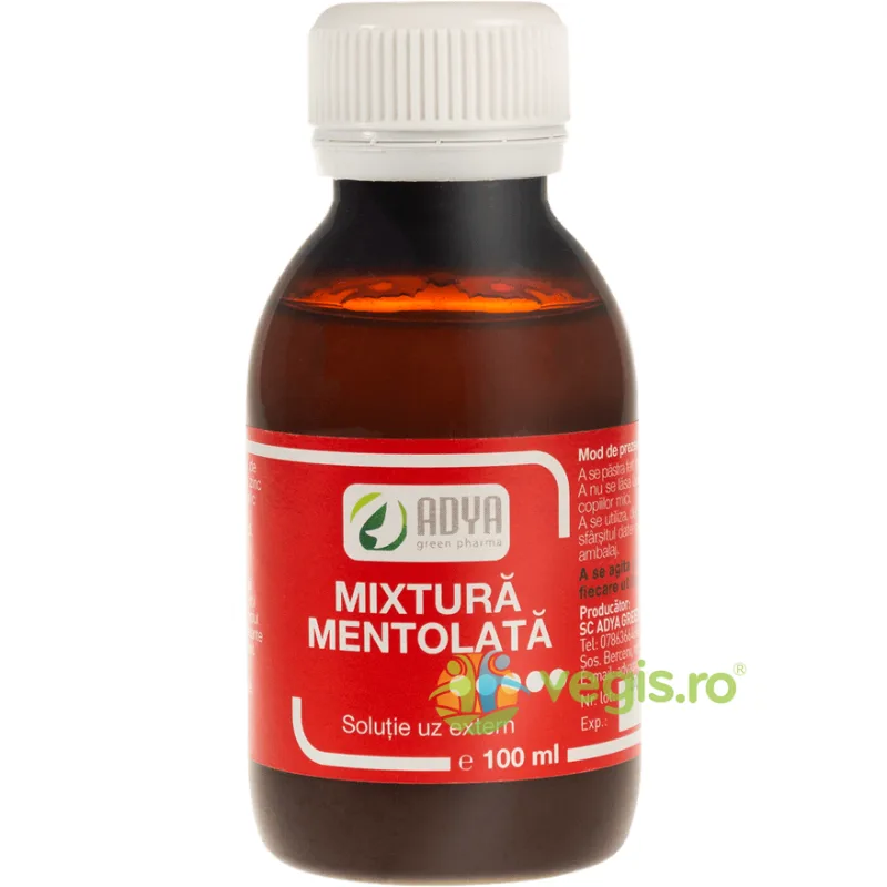 Mixtura Mentolata 100ml Adya GreenPharma — preț și oferte