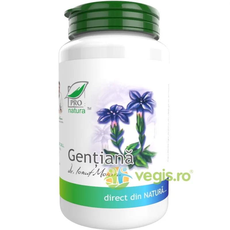 Gentiana 60cps Medica - Pro Natura — preț și oferte