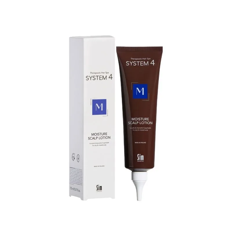 Moisture Scalp Lotion tratament calmare si hidratare scalp sensibil System 4, 150ml, Sim Sensitive — preț și oferte