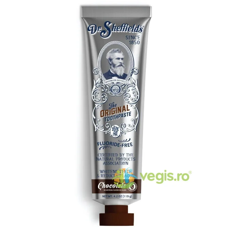 Pasta de Dinti cu Aroma de Ciocolata fara Flour 88ml DR. SHEFFIELDS — preț și oferte
