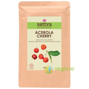 Aditiv Natural Vopsea de Par Henna Rosie - Acerola Cherry 50g