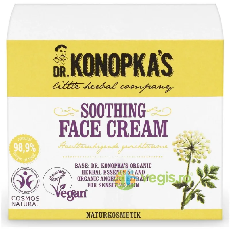 Crema de Fata Anti-Iritatii pentru Ten Sensibil 50ml — preț și oferte