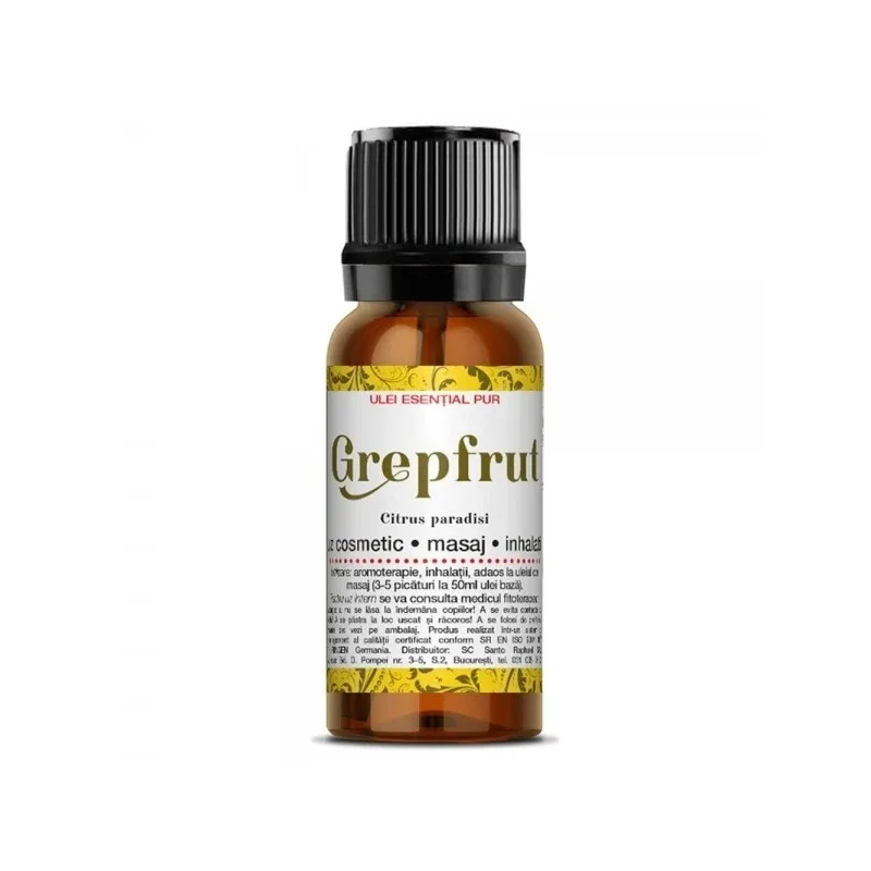 Ulei esential de Grapefruit, 10 ml, Steaua Divina — preț și oferte