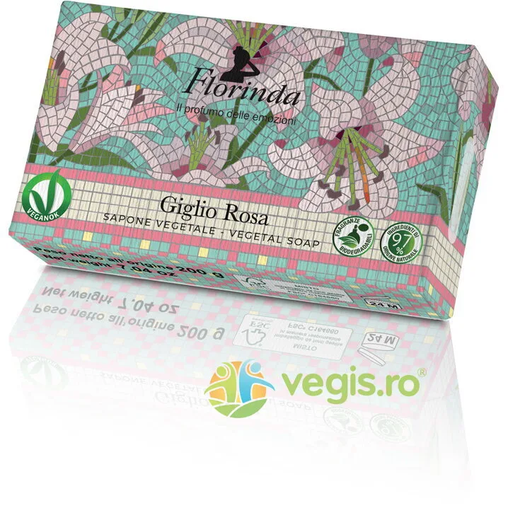 Sapun Solid cu Parfum de Crin Roz Florinda 100g LA DISPENSA — preț și oferte
