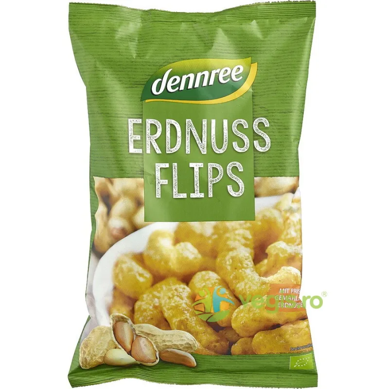 Pufuleti cu Arahide Ecologici/Bio 115g Dennree — preț și oferte