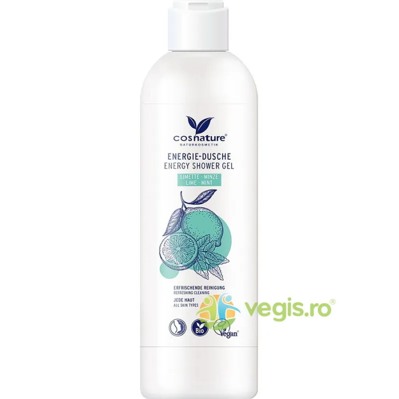Gel de Dus cu Lime si Menta Energy 250ml COSNATURE — preț și oferte