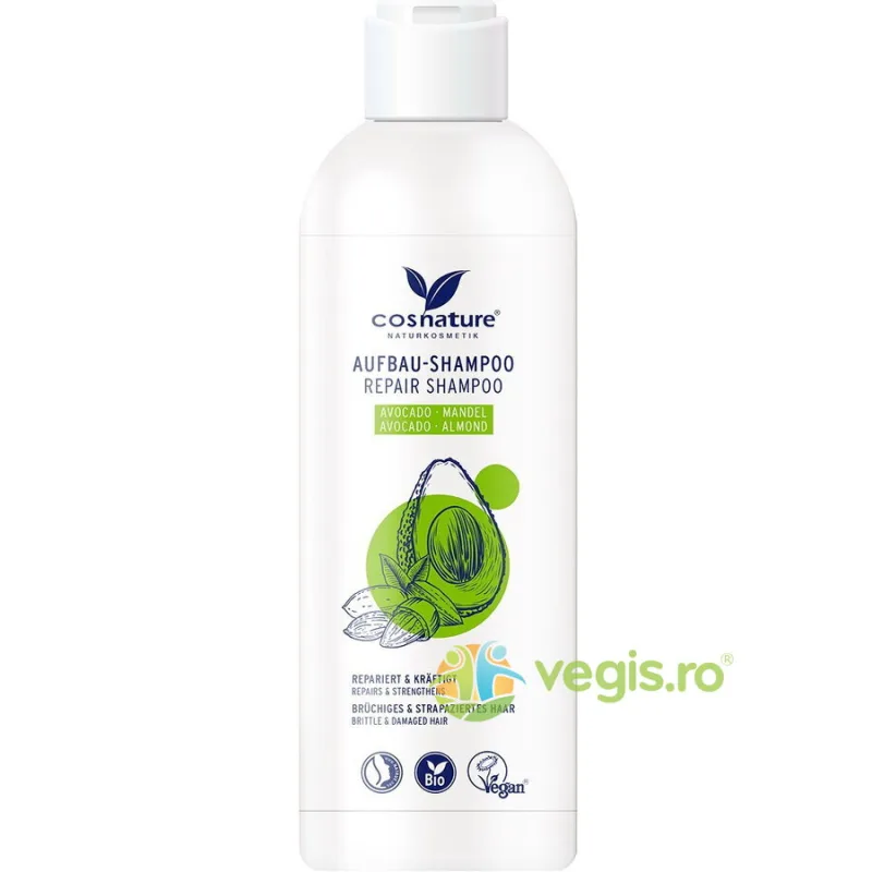 Sampon Reparator cu Avocado si Migdale 250ml COSNATURE — preț și oferte