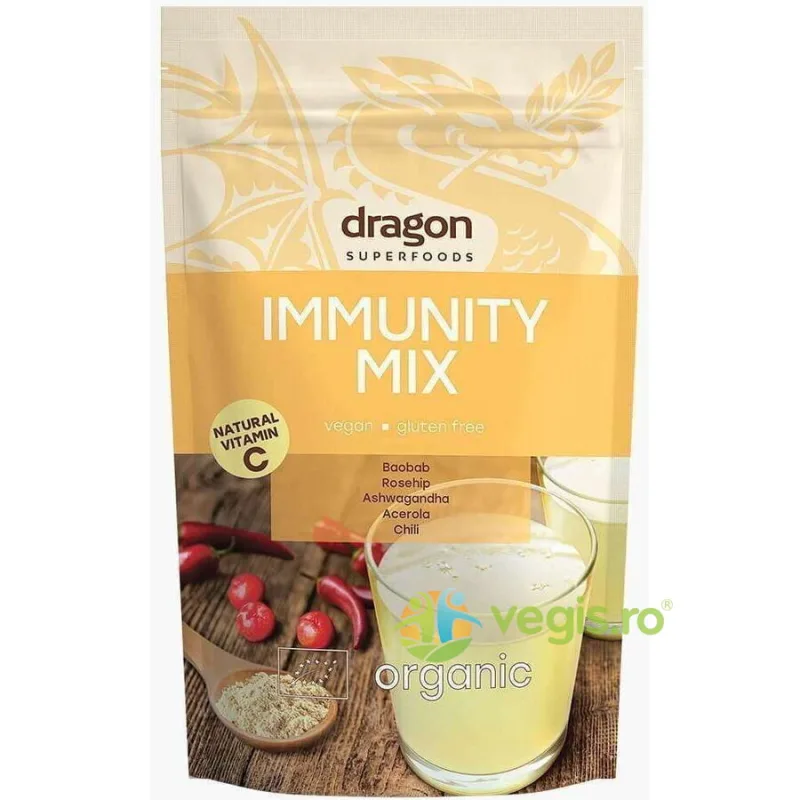 Immunity Mix Ecologic/Bio 150g Dragon Superfoods — preț și oferte