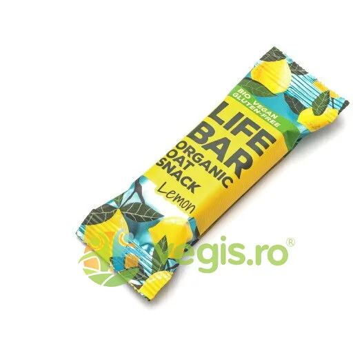 Baton de Ovaz cu Lamaie fara Gluten Ecologic/Bio 40g LIFEBAR — preț și oferte