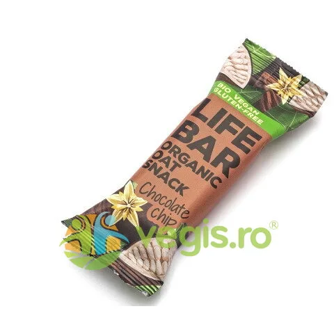 Baton de Ovaz cu Ciocolata fara Gluten Ecologic/Bio 40g LIFEBAR — preț și oferte