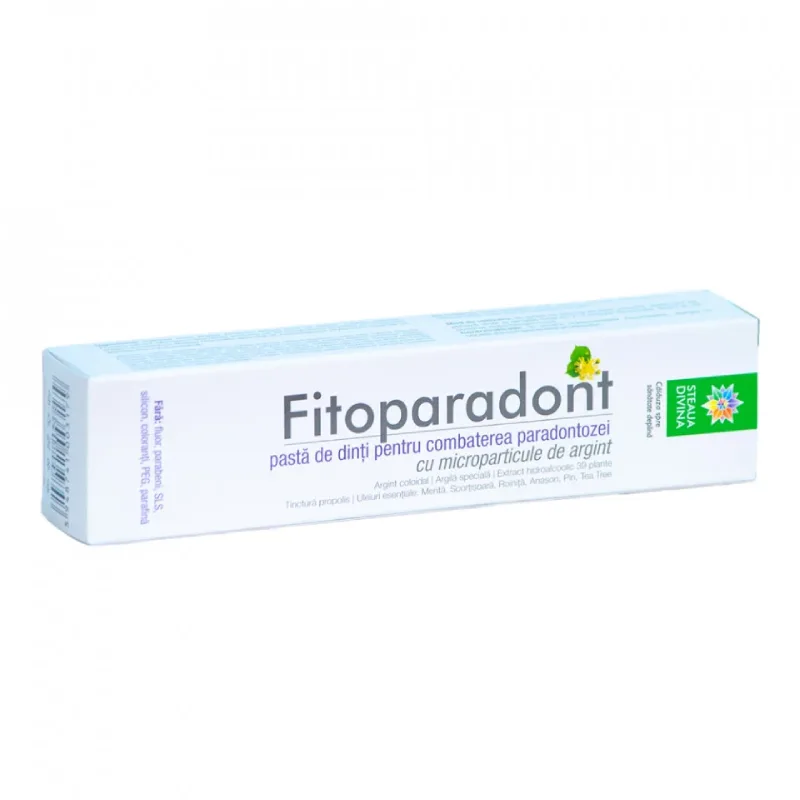 Pasta de dinti Santoral Fitoparadont, 100 ml, Steaua Divina — preț și oferte