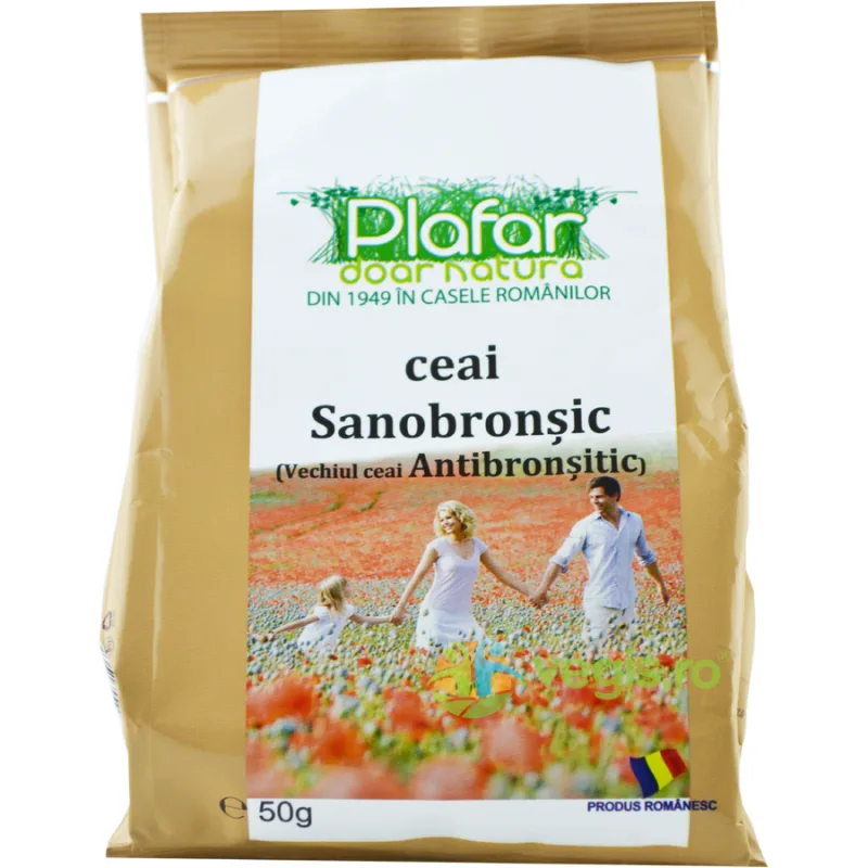 Ceai Sanobronsic 50g PLAFAR — preț și oferte