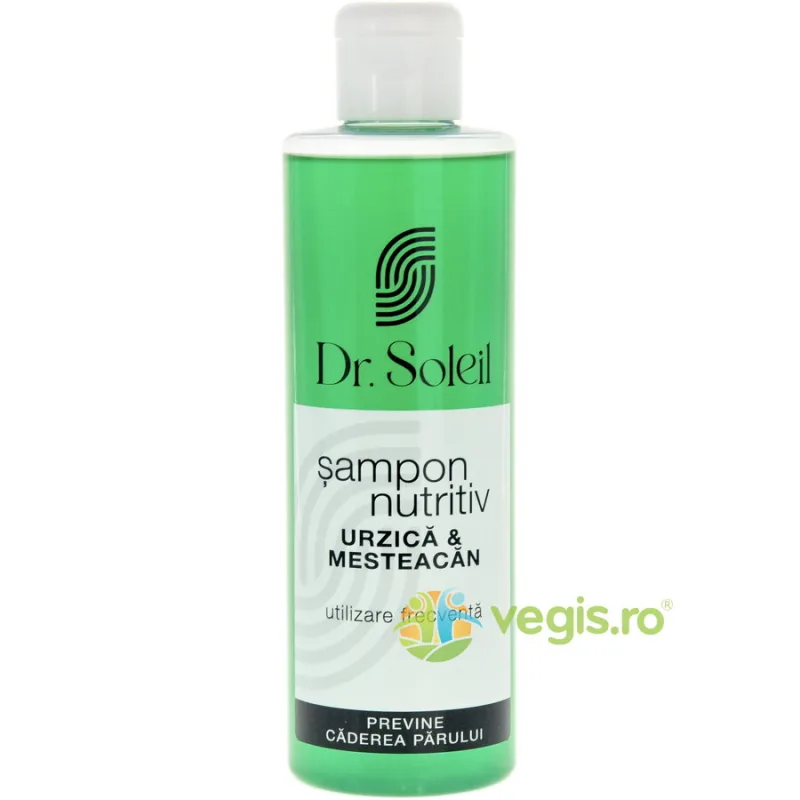 Sampon Nutritiv Impotriva Caderii Parului cu Urzica si Mesteacan 250ml Dr. Soleil — preț și oferte