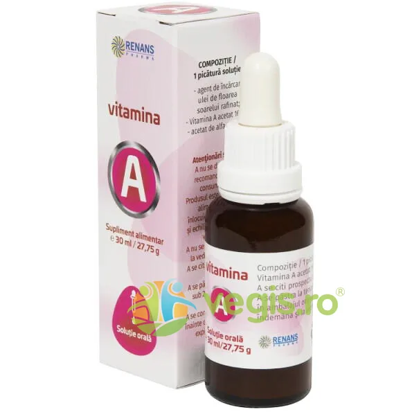 Vitamina A 30ml RENANS PHARMA — preț și oferte