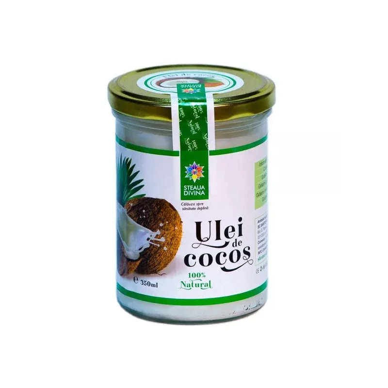 Ulei de cocos, 350 ml, Steaua Divina — preț și oferte