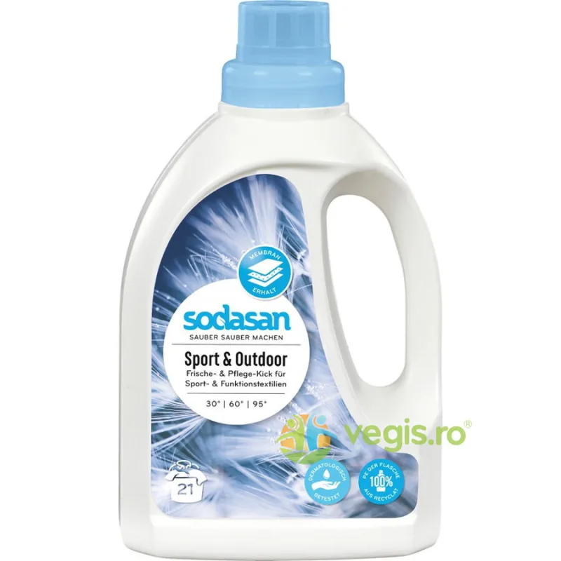 Detergent Lichid pentru Imbracaminte Sport 750ml Sodasan — preț și oferte