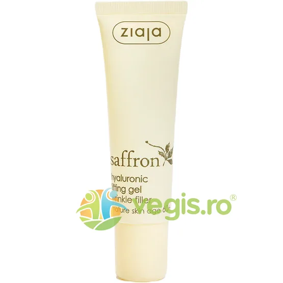 Gel cu Acid Hialuronic 60+ Saffron 30ml ZIAJA — preț și oferte