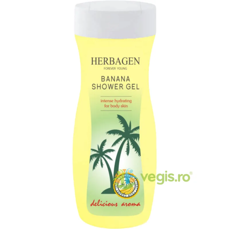 Gel de Dus cu Extract de Banana 300ml Herbagen — preț și oferte