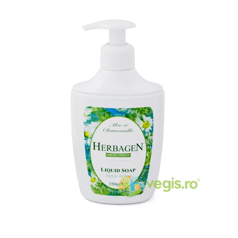 Sapun Lichid cu Aloe si Musetel 350ml Herbagen — preț și oferte