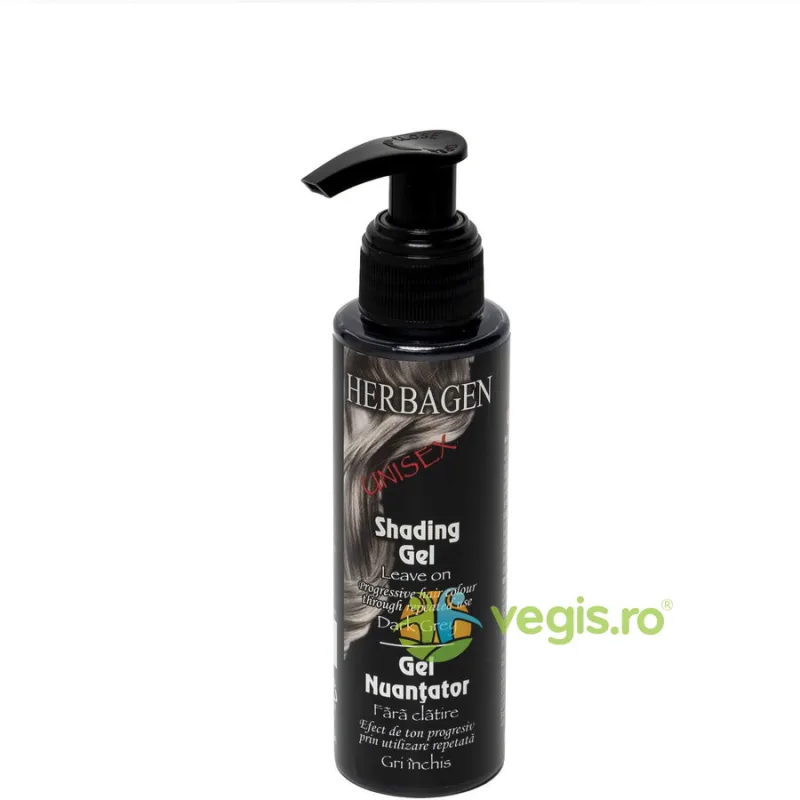 Gel Nuantator pentru Fire Albe Gri Inchis Unisex 100ml Herbagen — preț și oferte