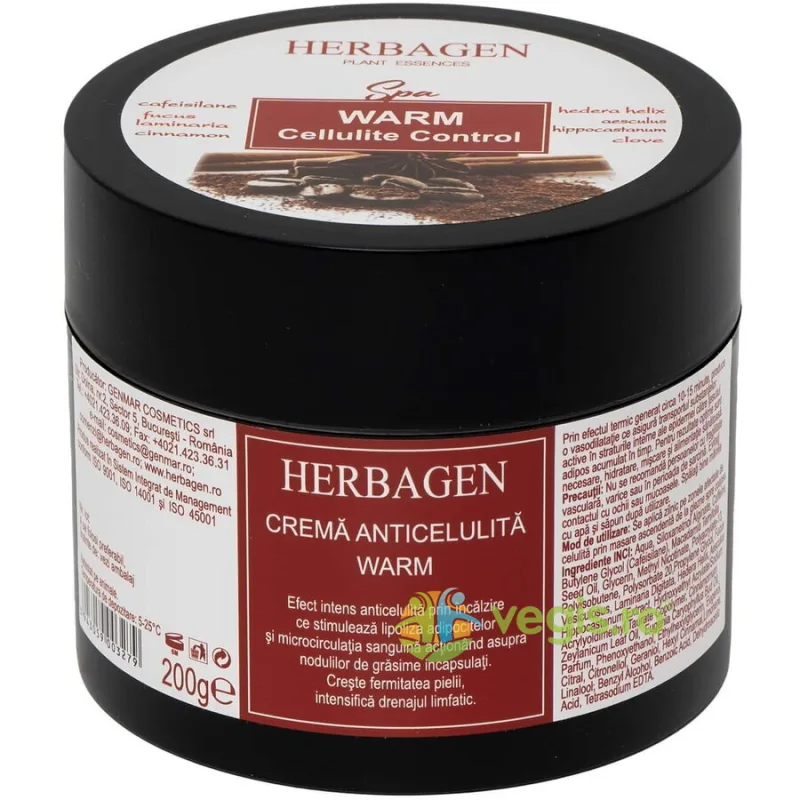 Crema Anticelulita Warm 200g — preț și oferte