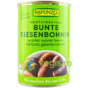Fasole Uriasa Colorata in Doza Ecologica/Bio 400g
