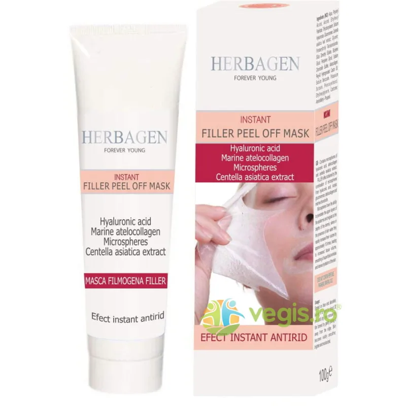 Masca Filmogena Antirid Filler Instant 100g Herbagen — preț și oferte