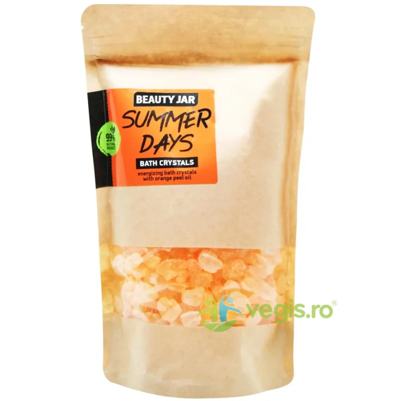 Cristale Energizante pentru Baie cu Ulei de Portocale Summer Days 600g BEAUTY JAR — preț și oferte
