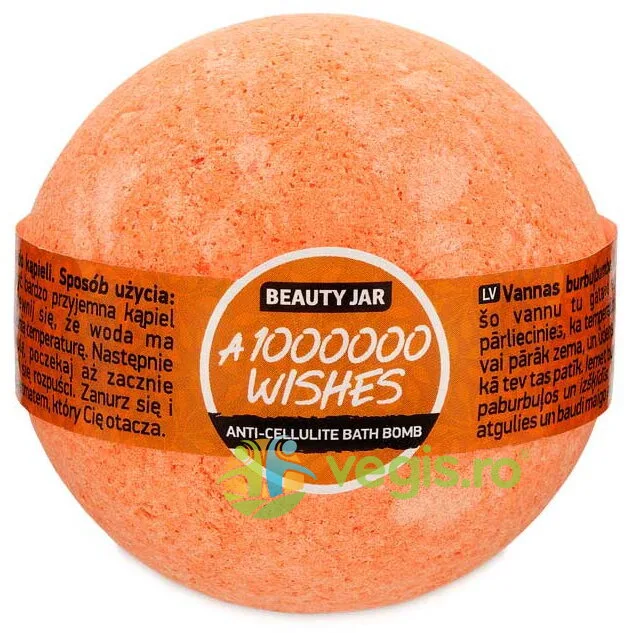 Bila de Baie Anticelulitica cu Portocale Siciliene A 1000000 Wishes 150g BEAUTY JAR — preț și oferte