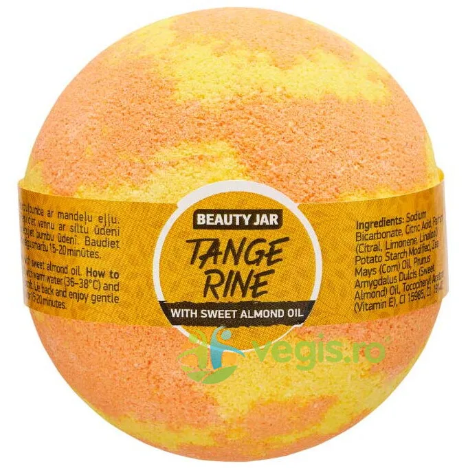 Bila de Baie Efervescenta cu Mandarina Tangerine 150g BEAUTY JAR — preț și oferte